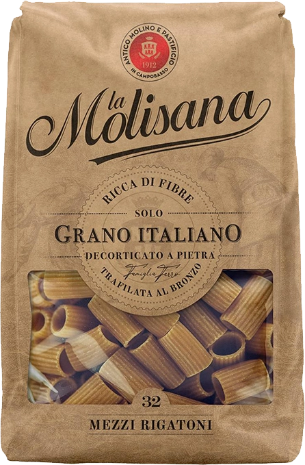 LA MOLISANA 32 MEZZI RIGATONI FULLKORN
