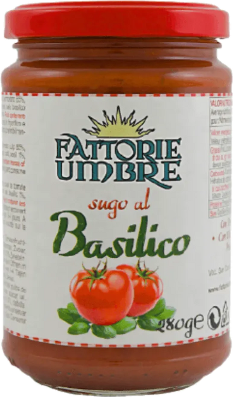 FATTORIE UMBRE TOMAT OG BASILIKUM PASTAS