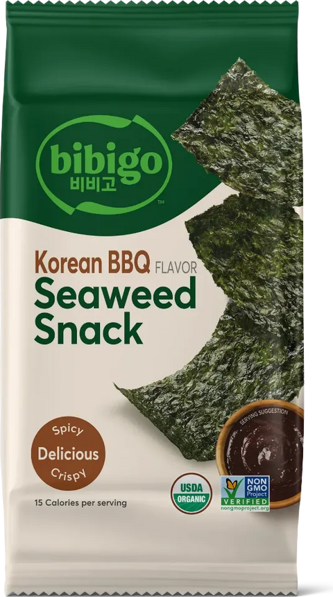 BIBIGO CRISPY SEAWEED SNACK KOREAN BBQ