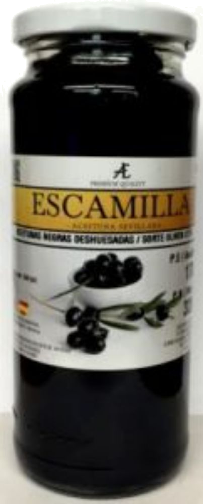 ESCAMILLA SORTE OLIVEN UTEN STEN
