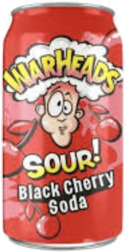 WARHEADS BLACK CHERRY