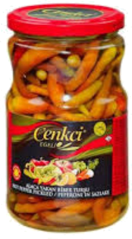 CENKCI RED HOT PEPPER PICKLES
