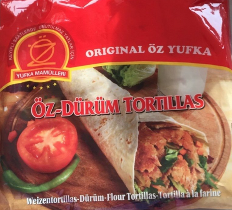 ØZ DURUM TORTILLA