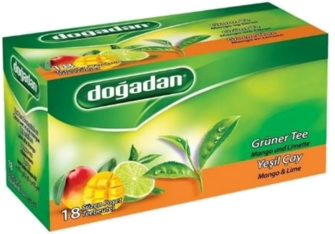 DOGADAN GRØNN TE MANGO & LIME