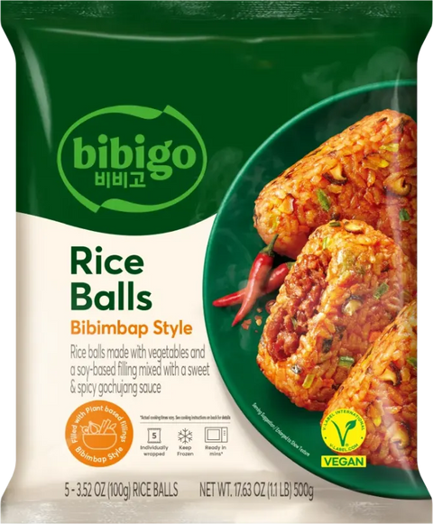 BIBIGO BIBIMBAP RICE BALL PLANT-BASED