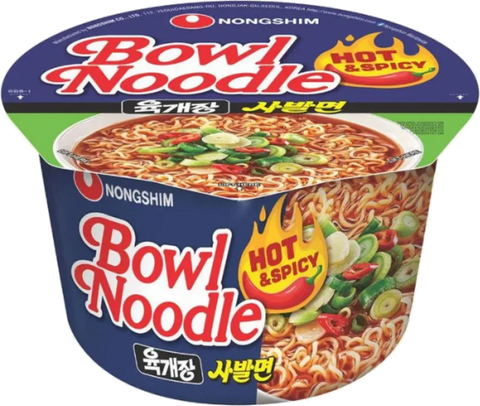 NONGSHIM BOWL HOT SPICY