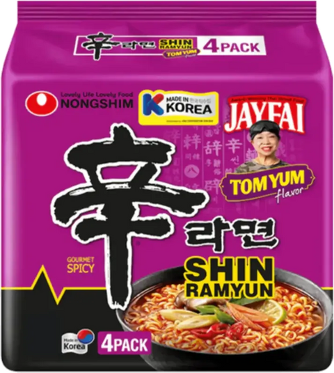 NONGSHIM SHIN RAMYUN TOMYUM 4-PACK