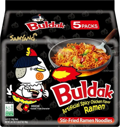 SAMYANG BULDAK HOT CHICKEN 5-PACK