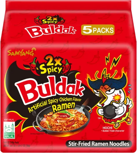SAMYANG 2XSPICY BULDAK 5-PACK