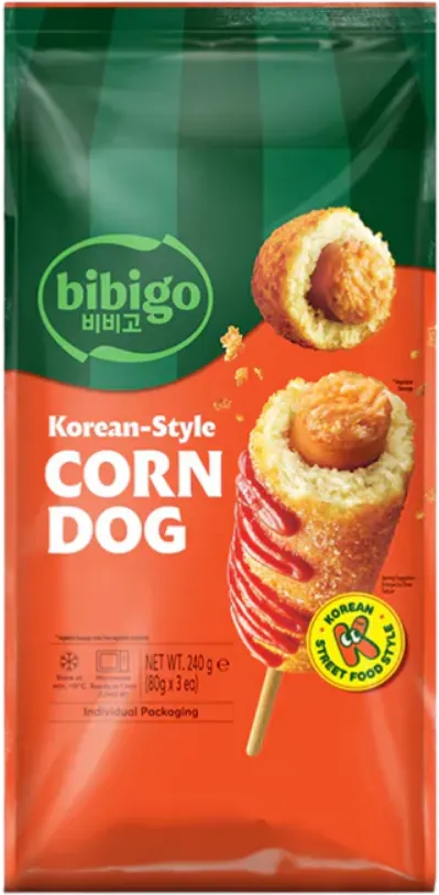 BIBIGO CHICKEN CORN DOG 2 STK