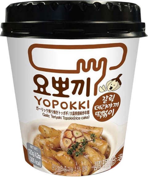 Yopokki Garlic Teriyaki Topokki 120g