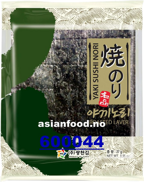 YAKI NORI ROASTED SEAWEED (WHOLE - GOLD)