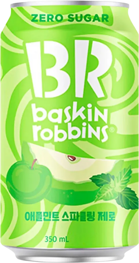 BASKIN ROBBINS APPLE MINT SPARKLING DRIN