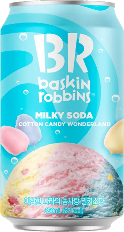 BASKIN ROBBINS COTTON CANDY DRINK