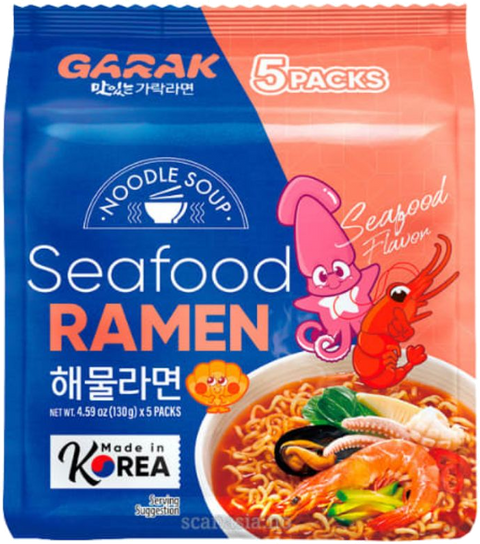 GARAK SEAFOOD RAMEN 5-PACK