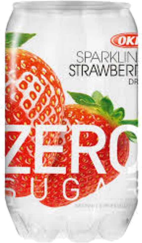 OKF SPARKLING ZERO SUGAR STRAWBERRY DRIN