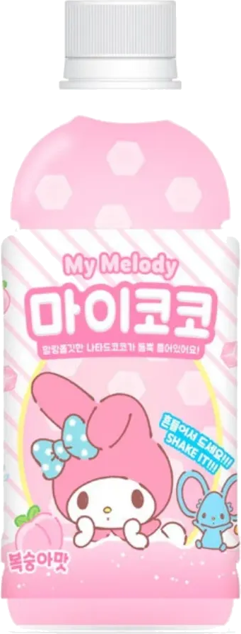 SANRIO MY MELODY PEACH DRINK