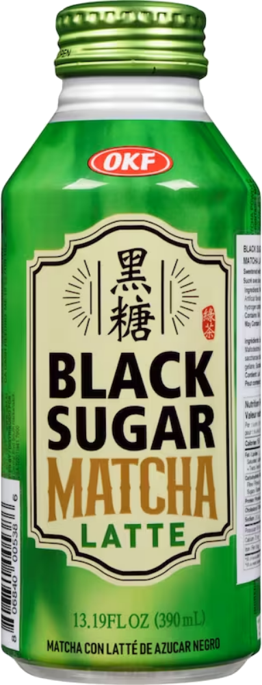 OKF Black Sugar Matcha Latte 390ml