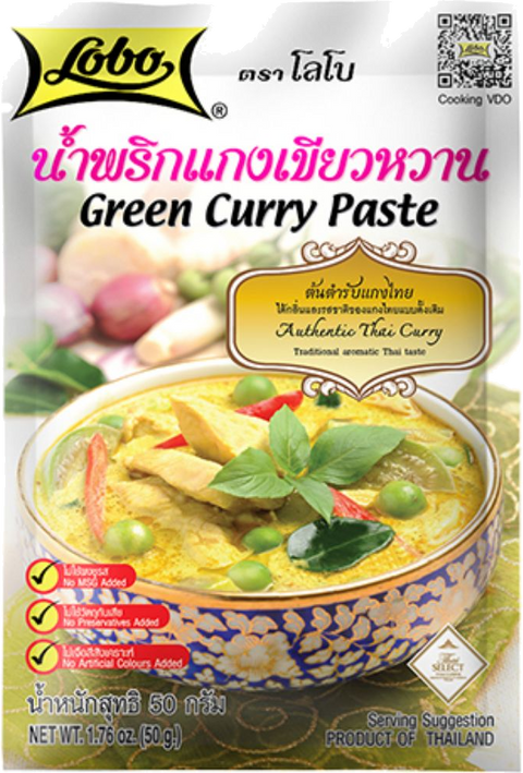 LOBO GREEN CURRY PASTE 50G (CA RI XANH)
