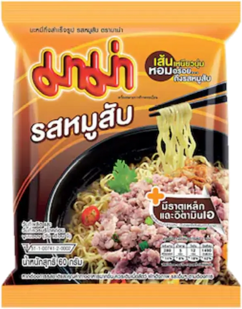 MAMA INSTANT MINCED PORK NOODLE