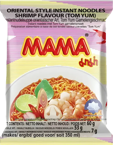 MAMA INSTANT NOODLE SHRIMP TOM YUM