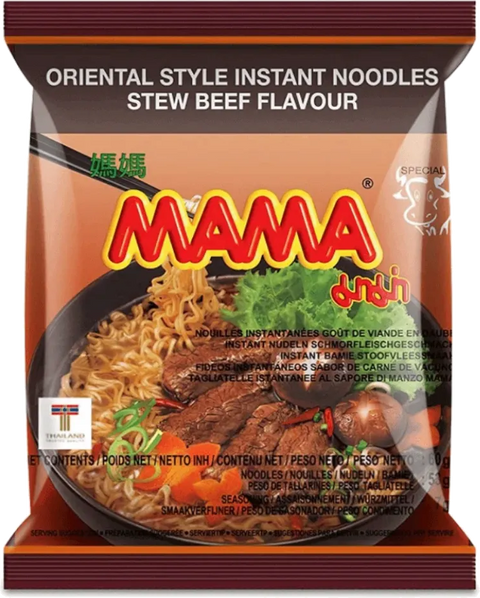 MAMA INSANT NOODLE BEEF STEW FLAVOUR