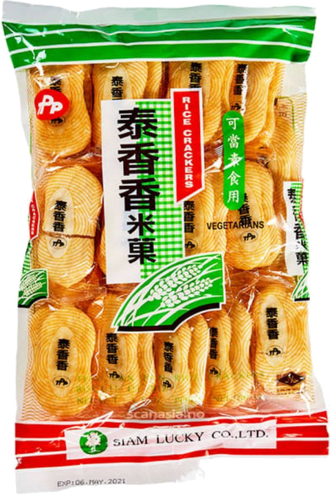 PAN PAN RICE CRACKERS (COCONUT FLAVOR) 2