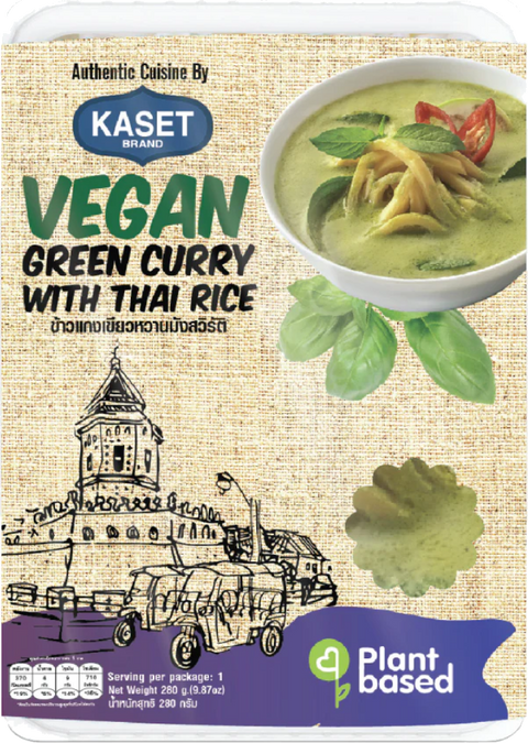 KASET VEGAN GREEN CURRY WITH THAI RICE