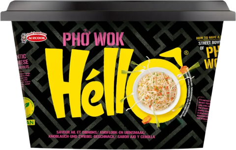 HELLO PHO WOK GARLIC & ONION