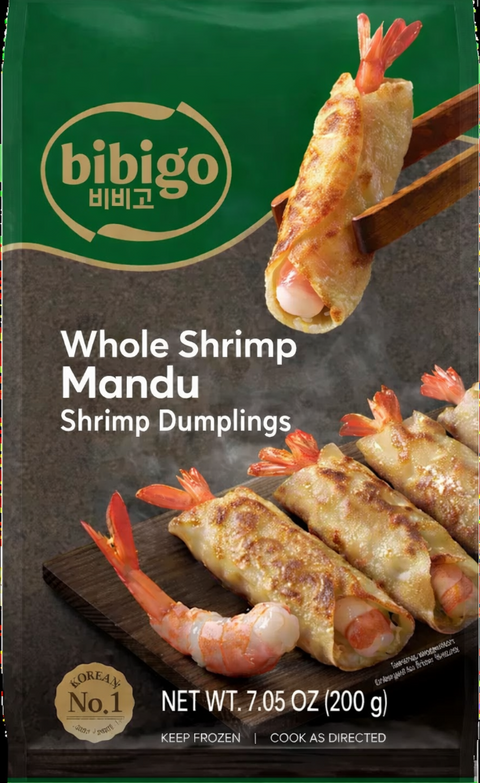 BIBIGO WHOLE SHRIMP MANDU DUMPLINGS