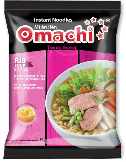 OMACHI NOODLES WITH POTATO STACH RIB
