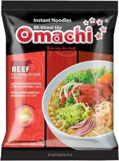 OMACHI NOODLES WITH POTATO STARCH BEEF