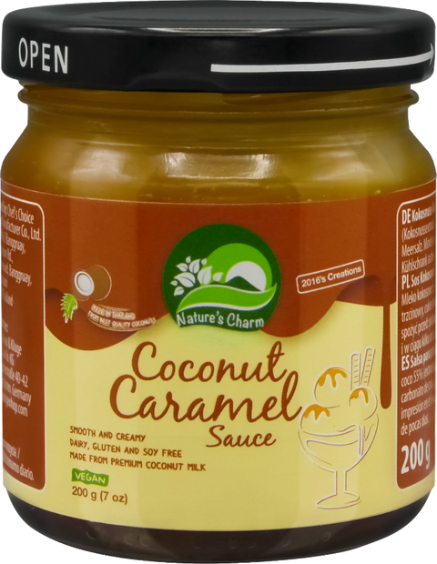 NATURES CHARM COCONUT CARAMEL SAUCE