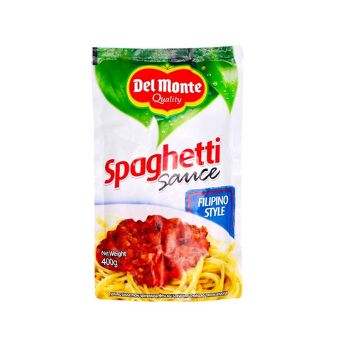 DEL MONTE SPAGHETTI SAUCE FILIPINO STYLE 400G