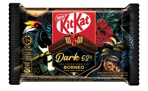 KIT KAT DARK 52 % BORNEO 35G
