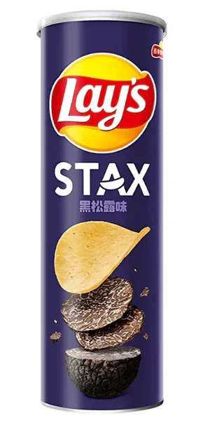 LAY'S STAX BLACK TRUFFLE FLAVOR 90G