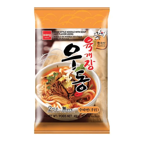 WANG UDON NOODLE SOUP HOT FLAVOR 430G