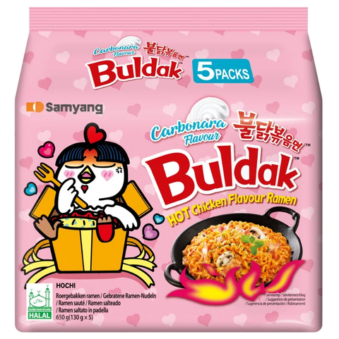Samyang Buldak Carbonara 5-pack 650g