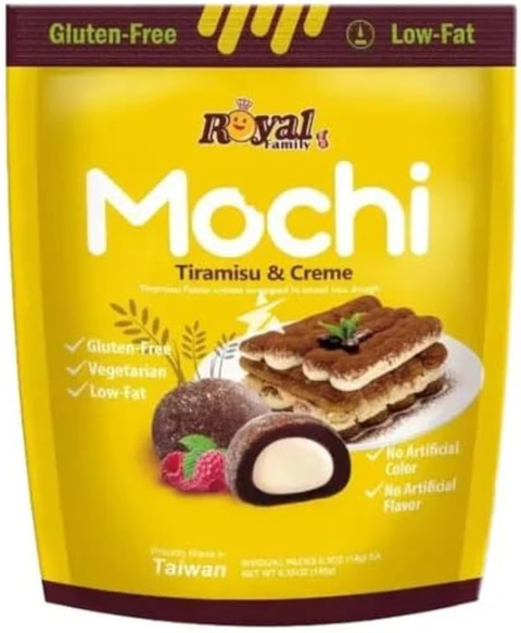 Royal Family Mochi Tiramisu & Cream 180g