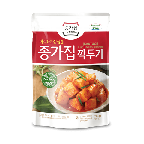 Jongga Kaktugi Reddik Kimchi 500g