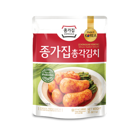Jongga Whole Radish Kimchi 500g
