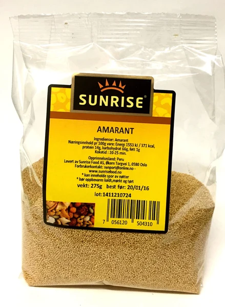 Sunrise Amarant 240g