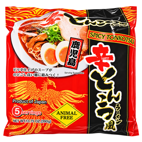 Higashi Spicy Tonkotsu Ramen 5-pack 390g