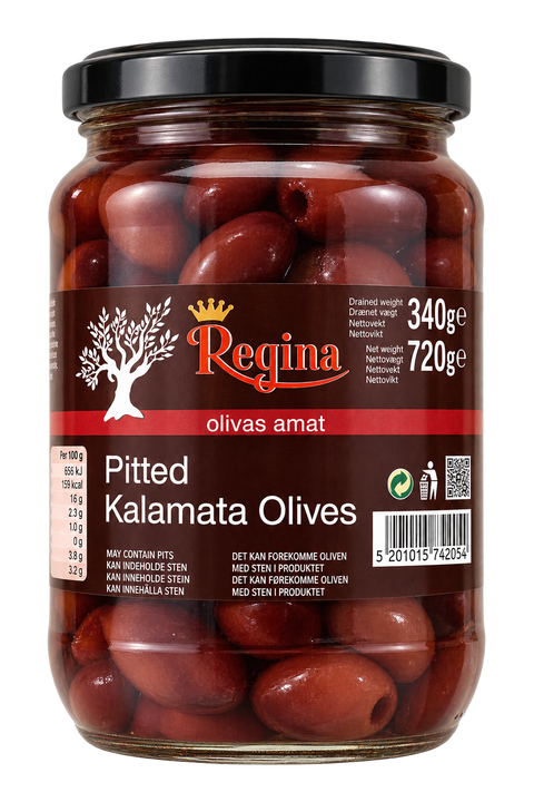 Regina Kalamata Olives, Pitted, 720g