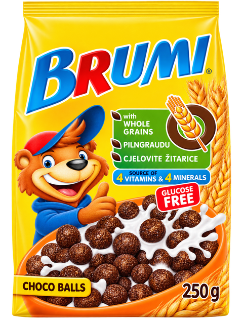 Brumi Frokostblanding Sjokoladeskjell 250g