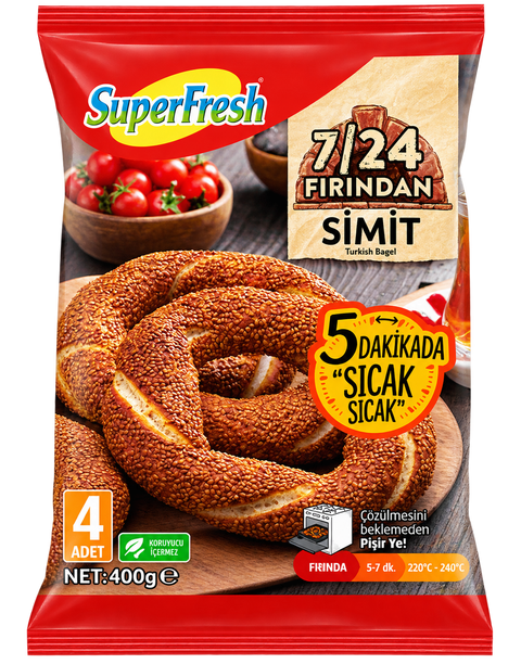 Superfresh Tyrkisk Simit 400g