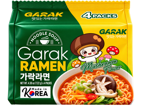 Garak Ramen Sopp 4-pack 488g
