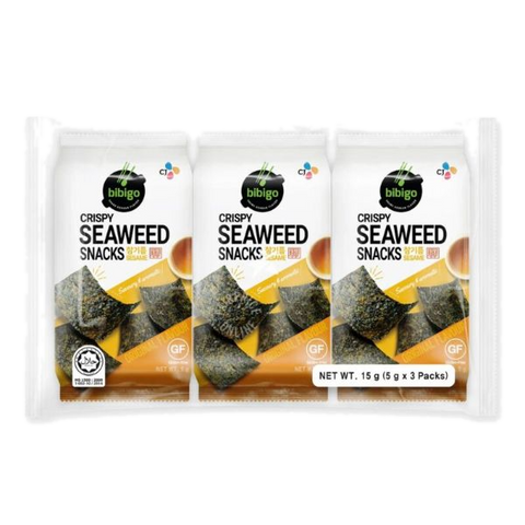 BIBIGO CRISPY SEAWEED SNACK SESAME 15G