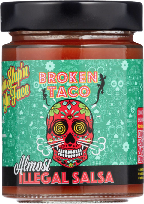 BROKEN TACO ALMOST ILLEGAL SALSA