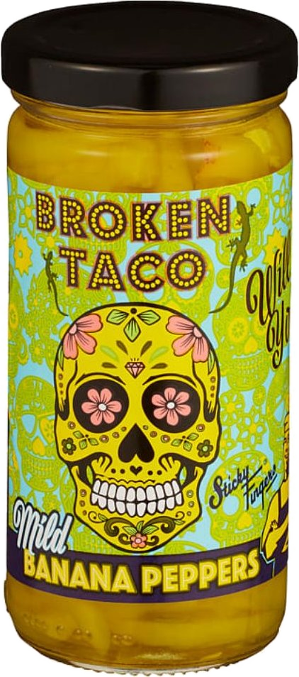 BROKEN TACO BANANA PEPPERS MILD